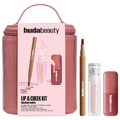 HUDA BEAUTY - Blushed Nudes Lip & Cheek Kit