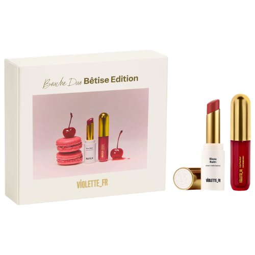 VIOLETTE_FR - BOUCHE DUO Bêtise Edition - Bisou Balm & Lip Nectar Gift Set