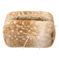 Fawn Print Plush Toiletry Bag