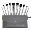 AOA Studio - 10-Piece Silver Brush Set