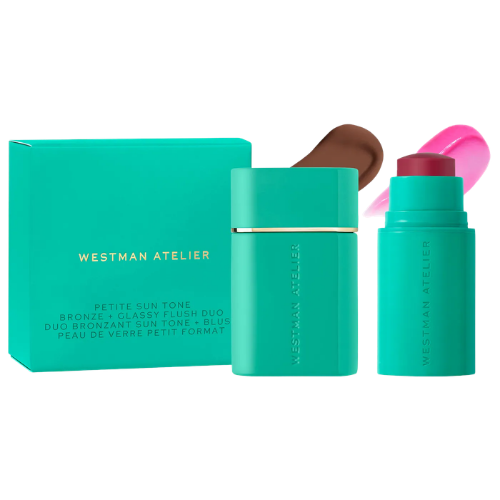 Westman Atelier - Mini Sun Tone Bronze + pH Glassy Blush Duo Gift Set