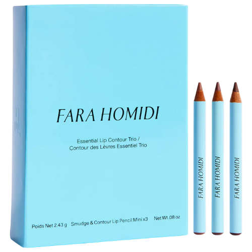 Fara Homidi - Mini Essential Lip Liner Contour Trio Makeup Gift Set
