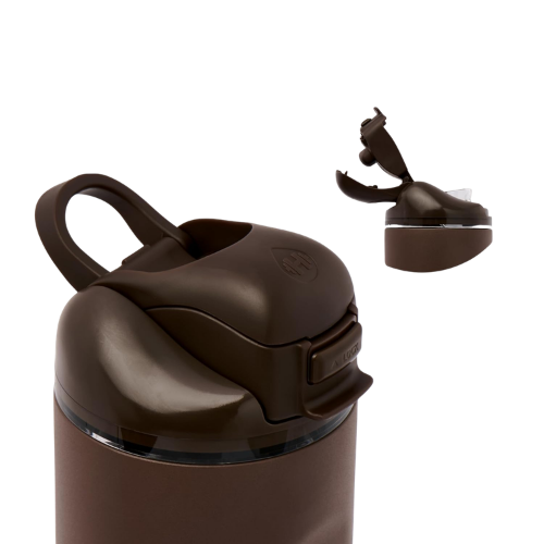 HydroJug - Espresso Ease2o Insulated Water Bottle with Straw & Chug Lid 710ml