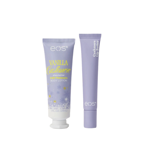 eos - Vanilla Cashmere Mini Body Lotion + Lip Butter Duo (Limited Edition)
