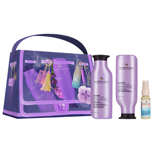 Pureology - Hydrate Shampoo, Conditioner & Color Fanatic Hair Gift Set
