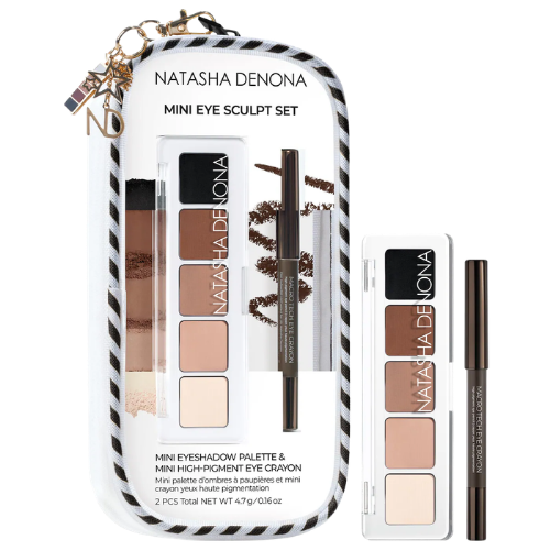 NATASHA DENONA - Mini Eye Sculpt Eyeshadow Palette & Eye Crayon Pencil Duo Makeup Gift Set