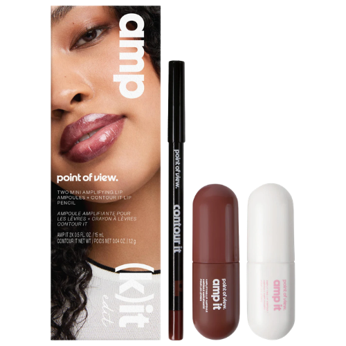 point of view. - amp (k)it edit lip trio makeup gift set