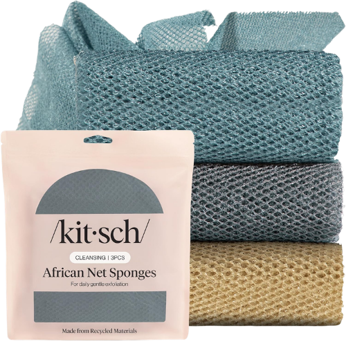 Kitsch - African Net Sponge Exfoliating Body Scrubber
