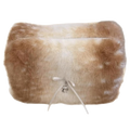 Deer Faux Fur Toiletry Bag