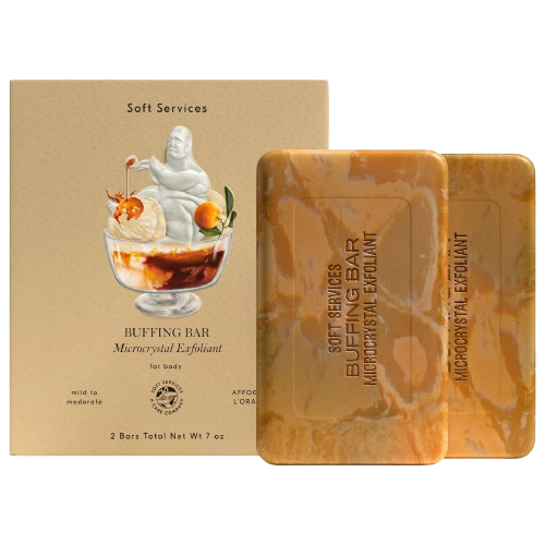 Soft Services -  Affogato L’Orange Buffing Bar Body Exfoliant (2-pack)