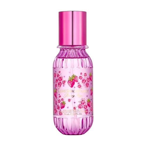 LoveShackFancy - Berry Kiss Hair & Body Perfume Mist with Marshmallow